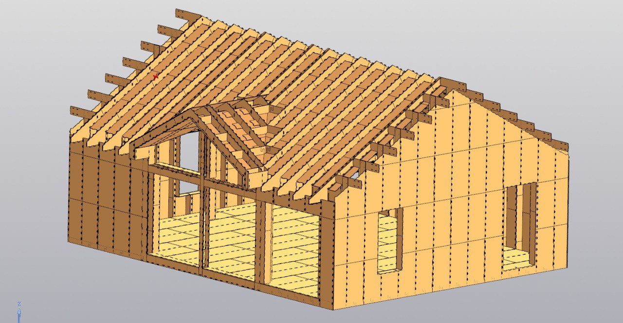 Проект "Дом 80 с эркером с перегородками" - изображение 4